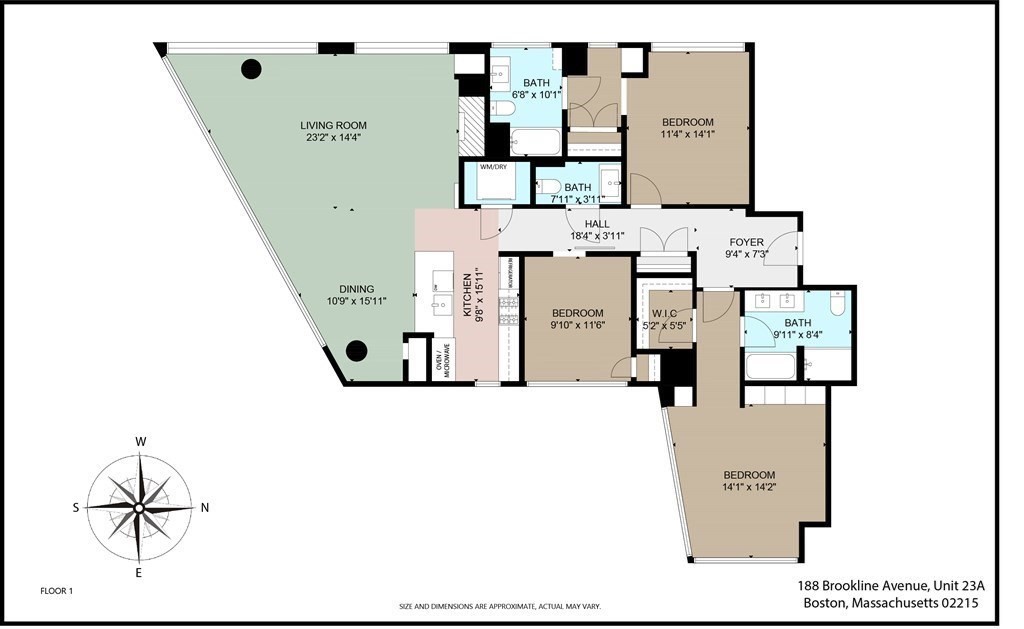 188 Brookline Avenue Unit 23A — MLS listing photo 22