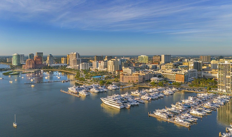 West Palm Beach waterfront
